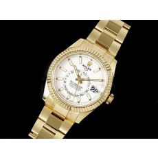 [홍콩명품시계.ROLEX] 로렉스 롤렉스 스카이드웰러 42mm 옐로우골드 화이트 다이얼, 무브타임,남자명품시계,워치,남자,SA,명품시계,메탈밴드