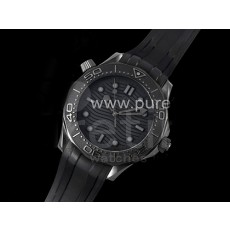 [홍콩명품시계. OMEGA] 오메가 시마스터 300m 블랙 세라믹 베젤 블랙 다이얼, 남자명품시계,워치,중년남자,SA,명품시계,고무밴드