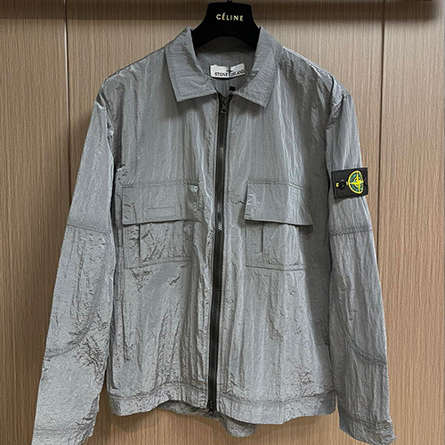 [홍콩명품.Stone Island] 스톤아일랜드 23SS 로고 바람막이 자켓 (2컬러), BM7668, BR, 온라인명품쇼핑몰,남자명품의류,인터넷쇼핑몰,해외직구