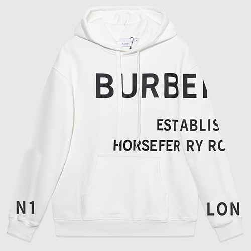 [홍콩명품.BURBERRY] 버버리 23SS 로고 1856 프린트 후드 티셔츠 (2컬러), BM7834, S1F, 온라인명품쇼핑몰,남자명품의류,인터넷쇼핑몰,해외직구