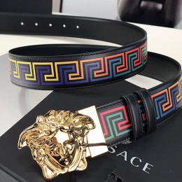 [홍콩명품.VERSACE] 베르사체 23SS 로고 패턴 가죽 벨트 (2컬러), BT889, 4.0cm, X1, 명품레플리카,명품쇼핑몰,의류,무브타임사이트,인터넷쇼핑몰,남자명품,해외직구