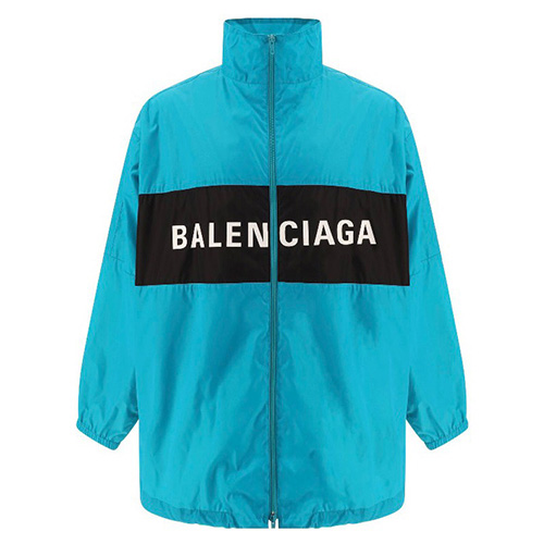 [홍콩명품.BALENCIAGA] 발렌시아가 23SS 로고 스트라이프 바람막이 자켓 (블루), BM8211, JS, 온라인명품쇼핑몰,남자명품의류,인터넷쇼핑몰,해외직구