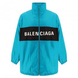 [홍콩명품.BALENCIAGA] 발렌시아가 23SS 로고 스트라이프 바람막이 자켓 (블루), BM8211, JS, 온라인명품쇼핑몰,남자명품의류,인터넷쇼핑몰,해외직구