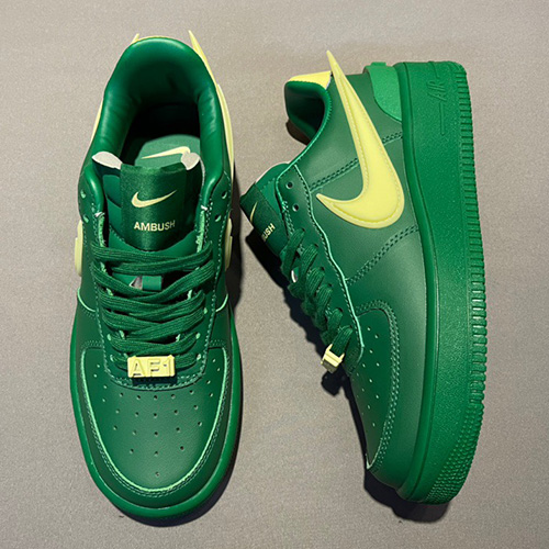 [홍콩명품.NIKE] 나이키 23SS Ambush x Nk Air Force 1\'07 로우 스니커즈 (그린), SE1918, SMS, 무브타임사이트,인터넷명품쇼핑몰,남자명품,슈즈,신발