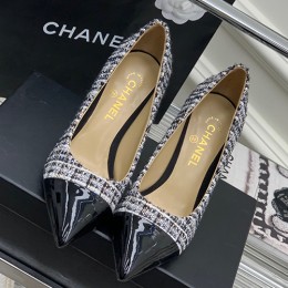 [홍콩명품.CHANEL] 샤넬 23SS 로고 트위드 진주 장식 하이힐 구두 (8.5cm), SE1927, SMS, 무브타임사이트,인터넷명품쇼핑몰,남자명품,슈즈,신발