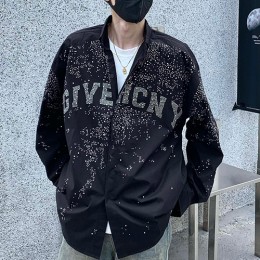 [홍콩명품.GIVENCHY] 지방시 23SS 로고 스터드 장식 남방 셔츠 (2컬러), BM8429, GG, 온라인명품쇼핑몰,남자명품의류,인터넷쇼핑몰,해외직구