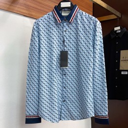 [홍콩명품.Gucci] 구찌 23SS 로고 패턴 남방 셔츠 (스카이블루), BM8530, JS, 온라인명품쇼핑몰,남자명품의류,인터넷쇼핑몰,해외직구