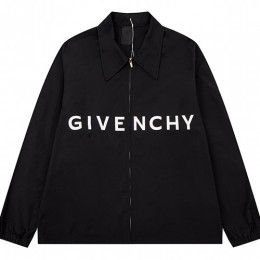 [홍콩명품.GIVENCHY] 지방시 23SS 로고 프린트 카라 지퍼 자켓 (2컬러), BM8575, SUN, 온라인명품쇼핑몰,남자명품의류,인터넷쇼핑몰,해외직구