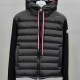 [홍콩명품.MONCLER] 몽클레어 23SS 로고 레어어드 후드 경량 패딩 가디건 (블랙), BM8676, KB, 온라인명품쇼핑몰,남자명품의류,인터넷쇼핑몰,해외직구