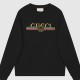 [홍콩명품.Gucci] 구찌 23SS 로고 그래픽 프린트 맨투맨 (블랙), BM8786, JU, 온라인명품쇼핑몰,남자명품의류,인터넷쇼핑몰,해외직구