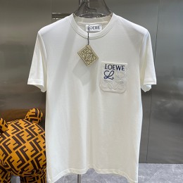 [홍콩명품.LOEWE] 로에베 23SS 로고 자수 반팔 티셔츠 (2컬러), BM9055, JS, 온라인명품쇼핑몰,남자명품의류,인터넷쇼핑몰,해외직구