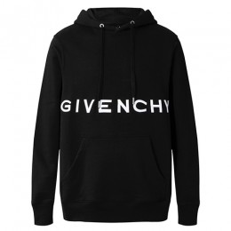 [홍콩명품.GIVENCHY] 지방시 23SS 로고 자수 후드 티셔츠 (블랙), BM9095, JU, 온라인명품쇼핑몰,남자명품의류,인터넷쇼핑몰,해외직구