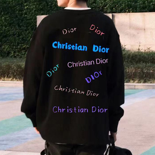 [홍콩명품,Christian Dior] 디올 23SS 로고 그래픽 프린트 긴팔 티셔츠 (블랙), BM9300, GG, 온라인명품쇼핑몰,남자명품의류,인터넷쇼핑몰,해외직구