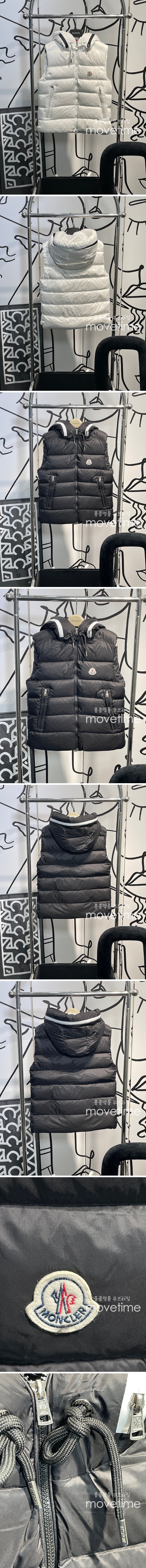 [홍콩명품.MONCLER] 몽클레어 23SS 로고 후드 패딩 조끼 베스트 (2컬러), BM9391, KB, 온라인명품쇼핑몰,남자명품의류,인터넷쇼핑몰,해외직구