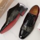 [홍콩명품.Christian Louboutin] 크리스챤루부탱 23SS 로고 악어가죽 레어어드 정장 구두, SE2148, S2, 무브타임사이트,인터넷명품쇼핑몰,남자명품,슈즈,신발