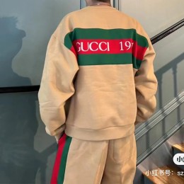 [홍콩명품.Gucci] 구찌 23SS 웹 코튼 저지 맨투맨 768448 XJF3W 2184 + 조거 팬츠 바지 상하의 세트, BM10302, KB, 홍콩명품가방,명품쇼핑몰,크로스백,핸드백,구매대행,무브타임