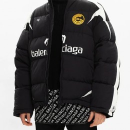 [홍콩명품.BALENCIAGA] 발렌시아가 23SS 로고 프린트 다운 패딩 자켓, BM10385, KB, 홍콩명품가방,명품쇼핑몰,크로스백,핸드백,구매대행,무브타임