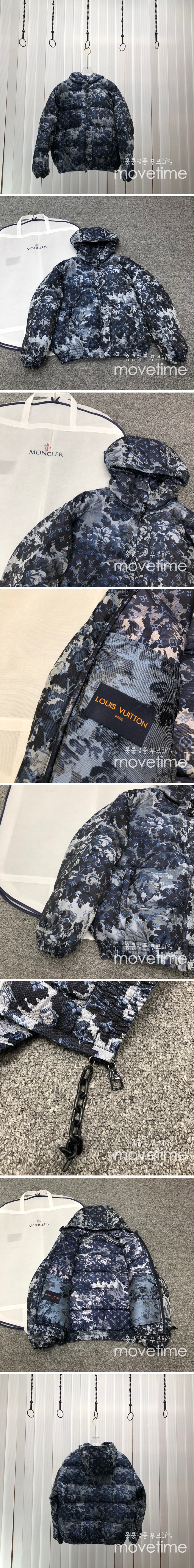 [홍콩명품.LOUIS VUITTON] 루이비통 23SS 로고 모노그램 후드 다운 패딩 봄버 자켓, BM10473, JU, 홍콩명품가방,명품쇼핑몰,크로스백,핸드백,구매대행,무브타임