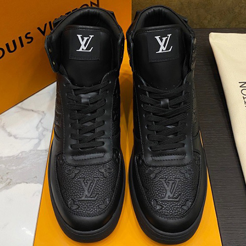 [홍콩명품.LOUIS VUITTON] 루이비통 23SS 모노그램 하이탑 스니커즈 (블랙), SE2287, S1, 홍콩명품쇼핑몰,무브타임,악세사리,잡화,생활용품