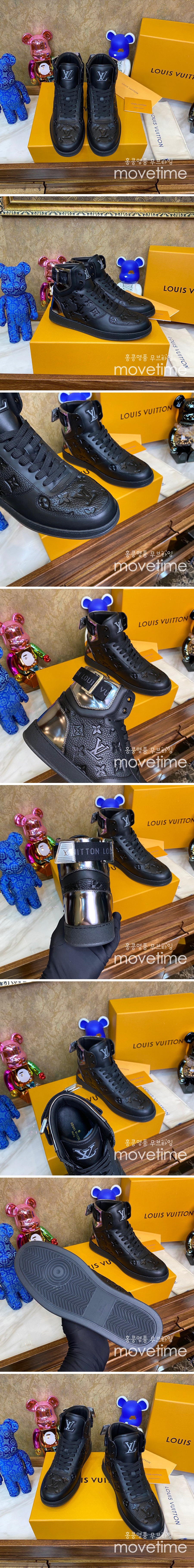 [홍콩명품.LOUIS VUITTON] 루이비통 23SS 모노그램 하이탑 스니커즈 (블랙), SE2288, S1, 홍콩명품쇼핑몰,무브타임,악세사리,잡화,생활용품