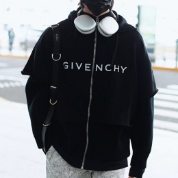 [홍콩명품.GIVENCHY] 지방시 23SS 로고 2톤 빈티지 후드 집업 가디건 자켓 (2컬러), BM11056, JU, 홍콩명품의류,구매대행,온라인명품