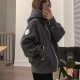 [홍콩명품.CANADA GOOSE] 캐나다구스 23SS 로고 플리스 후드 집업 자켓 (2컬러), BM11227, GHH, 홍콩명품의류,구매대행,온라인명품