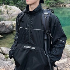 [홍콩명품.BALENCIAGA] 발렌시아가 23SS 로고 후드 아노락 (블랙), BM11316, KB, 홍콩명품의류,구매대행,온라인명품