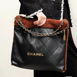 [홍콩명품.CHANEL] 샤넬 23SS 로고 퀄팅 22BAG 핸드백 토트백 (블랙), BGM2342, Z, 홍콩명품가방,명품쇼핑몰,크로스백,핸드백,구매대행,무브타임