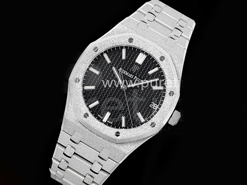 [홍콩명품시계.AUDEMARS PIGUET] 오데마피게 로얄오크 41mm 15500 블랙 다이얼, 남자명품시계,워치,중년남자,SA,명품시계,메탈밴드