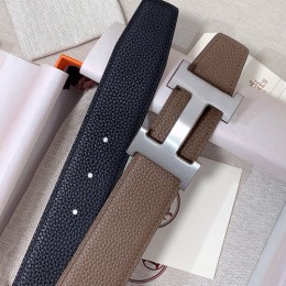 [홍콩명품.Hermes] 에르메스 24SS H로고 리버서블 가죽 벨트 (브라운), BT1109, 3.8cm, BRB, 명품레플리카,인터넷쇼핑몰,남자명품,해외직구