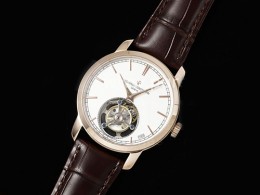 [홍콩명품시계.VACHERON CONSTANTIN] 바쉐론콘스탄틴 트레이디셔널 투어빌론 로즈골드 화이트 다이얼