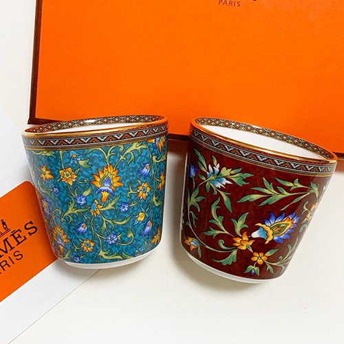 [홍콩명품.Hermes] 에르메스 24SS 로고 180ml 티컵 커피컵 세트, ET2097, ZAKKA, 홍콩명품가방,명품쇼핑몰,크로스백,핸드백,구매대행,무브타임