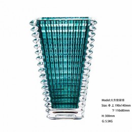 [홍콩명품.Baccarat] 바카라 24SS 선물용 인테리어 실내꽂꽂이 유리꽃병 크리스탈꽃병 (그린), ET2125, ZAKKA, 명품접시,와인잔,키홀더,내의,양말,가구주변기기