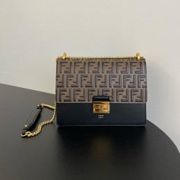 [홍콩명품,FENDI] 펜디 24SS FF패턴 핸드백 크로스백 (블랙-2사이즈), BGM2656, BDA, 홍콩명품가방,명품쇼핑몰,크로스백,핸드백,구매대행,무브타임