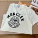 [홍콩명품.MONCLER] 몽클레어 24SS 로고 그래픽 프린트 반팔 티셔츠 (2컬러), BM13021, JS, 홍콩명품의류,구매대행,온라인명품