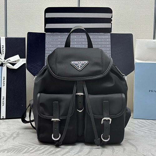 [홍콩명품,PRADA] 프라다 24SS 삼각로고 스몰 리나일론 백팩 1BZ677 RV44 F0002, BGM3014, BDA, 홍콩명품가방,명품쇼핑몰,크로스백,핸드백,구매대행,무브타임