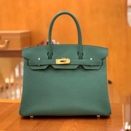 [홍콩명품.Hermes] 에르메스 24SS 로고 BIRKIN 30 핸드백 숄더백 (그린-금장), BGM3113, H3, 홍콩명품가방,명품쇼핑몰,크로스백,핸드백,구매대행,무브타임