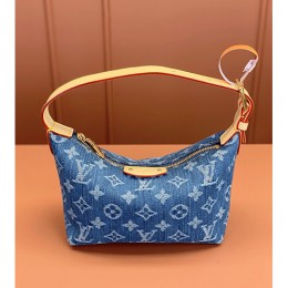 [홍콩명품.LOUIS VUITTON] 루이비통 24SS 힐스 포쉐트 모노그램 미니 호보백 토트 숄더백 데님 블루 M82949, BGM3183, BDA, 홍콩명품가방,명품쇼핑몰,크로스백,핸드백,구매대행,무브타임