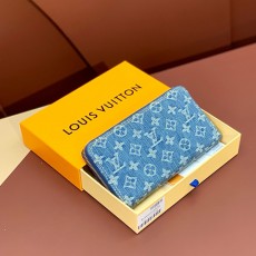 [홍콩명품.LOUIS VUITTON] 루이비통 24SS 모노그램 지퍼 장지갑 M82958 (데님), BGM3192, BDA, 명품지갑,무브타임쇼핑몰,홍콩명품,사이트,명품쇼핑몰