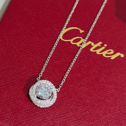 [홍콩명품.CARTIER] 까르띠에 24SS 로고 다이아 장식 목걸이 (925실버), ET2474, NNT, 홍콩명품가방,명품쇼핑몰,크로스백,핸드백,구매대행,무브타임