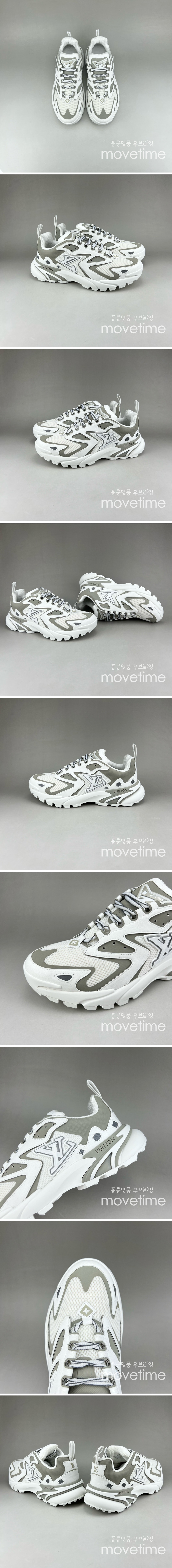 [홍콩명품.LOUIS VUITTON] 루이비통 24SS 로고 RUNNER TATIC 스니커즈 운동화 (화이트), SE3662, S3, 명품스니커즈,운동화,구두,로퍼,하이탑,신발