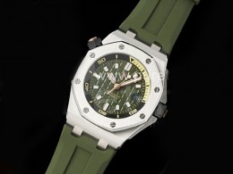 [홍콩명품시계.AUDEMARS PIGUET] 오데마피게 로얄오크 오프쇼어 다이버 42mm 15720 그린 다이얼, 남자명품시계,워치,중년남자,SA,명품시계