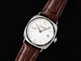 [홍콩명품시계.PANERAI] 파네라이 팸1292 라디오미르 크로노그래프 화이트 다이얼, 무브타임,남자명품시계,워치,남자,SA,가죽밴드