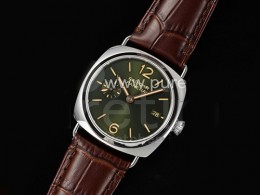 [홍콩명품시계.PANERAI] 파네라이 팸1386 라디오미르 크로노그래프 그린 다이얼, 무브타임,남자명품시계,워치,남자,SA,가죽밴드