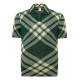 [홍콩명품.Burberry] 버버리 24SS 로고 체크 패턴 카라 폴로 반팔 티셔츠 (그린), BM15319, JU, 홍콩명품의류,구매대행,온라인명품