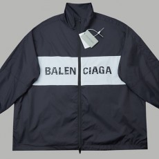 [홍콩명품.BALENCIAGA] 발렌시아가 24SS 로고 프린트 스트라이프 바람막이 자켓 (2컬러), BM15458, JU, 홍콩명품의류,구매대행,온라인명품