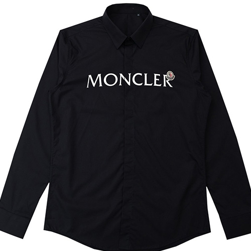 [홍콩명품.MONCLER] 몽클레어 24SS 로고 프린트 포플린 남방 셔츠 (2컬러), BM15922, JU, 홍콩명품의류,구매대행,온라인명품