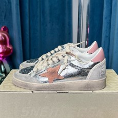 [홍콩명품,GOLDEN GOOSE] 골든구스 24SS 로고 여성 슈퍼스타 스웨이드 스니커즈 운동화 (실버), SE4090, ALW, 명품스니커즈,운동화,구두,로퍼,하이탑,신발