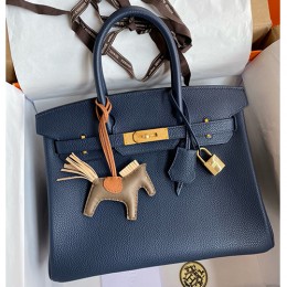 [홍콩명품.Hermes] 에르메스 24SS 로고 Birkin 30cm 토트백 크로스백 (네이비-금장), BGM3768, H3, 홍콩명품가방,명품쇼핑몰,크로스백,핸드백,구매대행