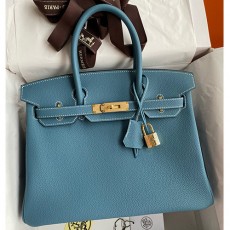 [홍콩명품.Hermes] 에르메스 24SS 로고 Birkin 30cm 토트백 크로스백 (블루-금장), BGM3772, H3, 홍콩명품가방,명품쇼핑몰,크로스백,핸드백,구매대행